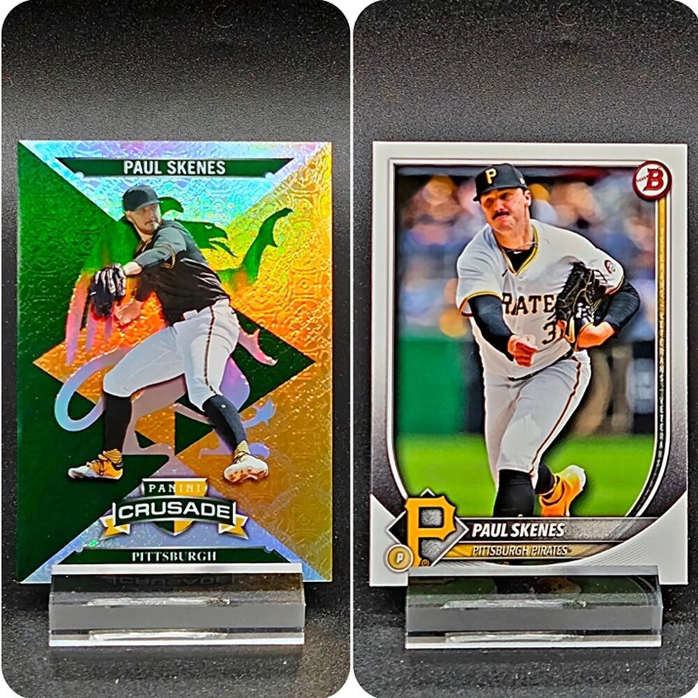 Paul Skenes Bowman Crusade Green /249 Pittsburgh Pirates Star